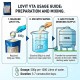 Kaesler Lovit VTA Water Soluble Vitamin, Trace Element & Amino Acid Supplement for Poultry, Sheep, Cattle & Rabbits, with 1.3% Soy Protein Hydrolysate, Animal Nutrition Premix for Growth, Immunity & Vitality, 1 kg