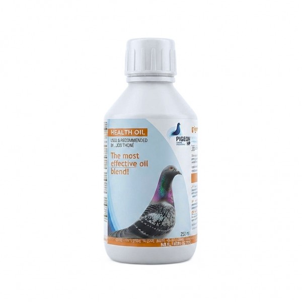 Pigeon HP Health Oil 250ml Racing Pigeon Energy Oil Supplement | Premium Feed Additive with Coconut Oil, Wheat Germ Oil & Fish Oil | Supports Endurance, Recovery, Muscle Condition, Breeding, Moulting & Immune System | Made in Belgium Pigeon HP Health Oil 250ml Racing Pigeon Energy Oil Supplement | Premium Feed Additive with Coconut Oil, Wheat Germ Oil & Fish Oil | Supports Endurance, Recovery, Muscle Condition, Breeding, Moulting & Immune System | Made in Belgium