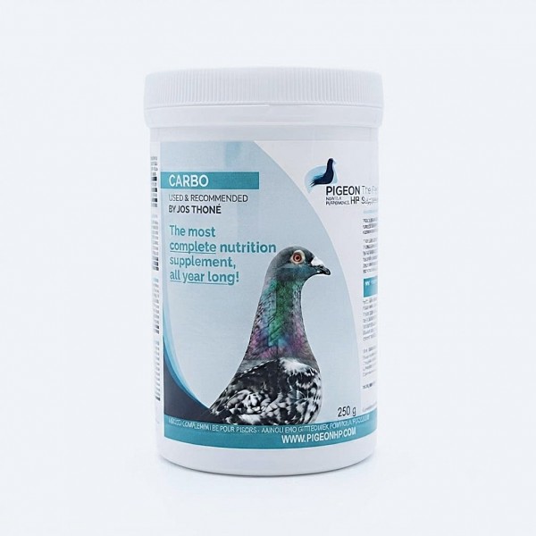 CARBO Nutrition Supplement for Pigeons 250g - Year Round Performance Support for Racing Breeding and Moulting Pigeons, Muscle Strength Endurance and Recovery Formula CARBO Nutrition Supplement for Pigeons 250g - Year Round Performance Support for Racing Breeding and Moulting Pigeons, Muscle Strength Endurance and Recovery Formula