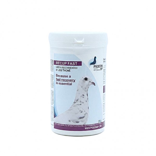 Pigeon Health & Performance RECUP FAST 250g for Racing Pigeons – Fast Recovery Supplement After Race & Training – Energy Support Formula with Dextrose, Maltodextrin & Electrolytes