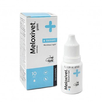 Meloxivet Gotas Oral Drops 10ml – Veterinary NSAID Pain Relief for Dogs & Cats – Meloxicam 0.5 mg/ml Anti-Inflammatory Solution – Osteoarthritis, Post-Operative & Musculoskeletal Pain Control – Flavoured Oral Suspension