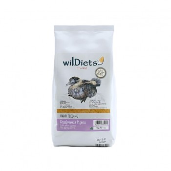 WilDiets Pittacus Hand Feeding Granivorous Pigeon Bird Food 1kg, Complete Hand Feeding Formula for Young Pigeons and Squabs, Nutritional Bird Feed for Granivorous Pigeons