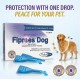 Fiproes Dog Spot-on Solution for Dogs 20–40 kg – 3 x 2.68 ml Pipettes | Flea, Tick & Lice Treatment | Fipronil + (S)-Methoprene Veterinary Parasite Control | TeknoVet Spot-On Solution