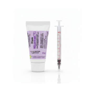 Ilium Meloxicam 0.5 Oral Suspension for Cats 10 mL – Gentle Pain & Inflammation Relief for Cats with Joint, Muscle, or Soft Tissue Issues, Includes Easy Dosing Syringe, Vet-Approved