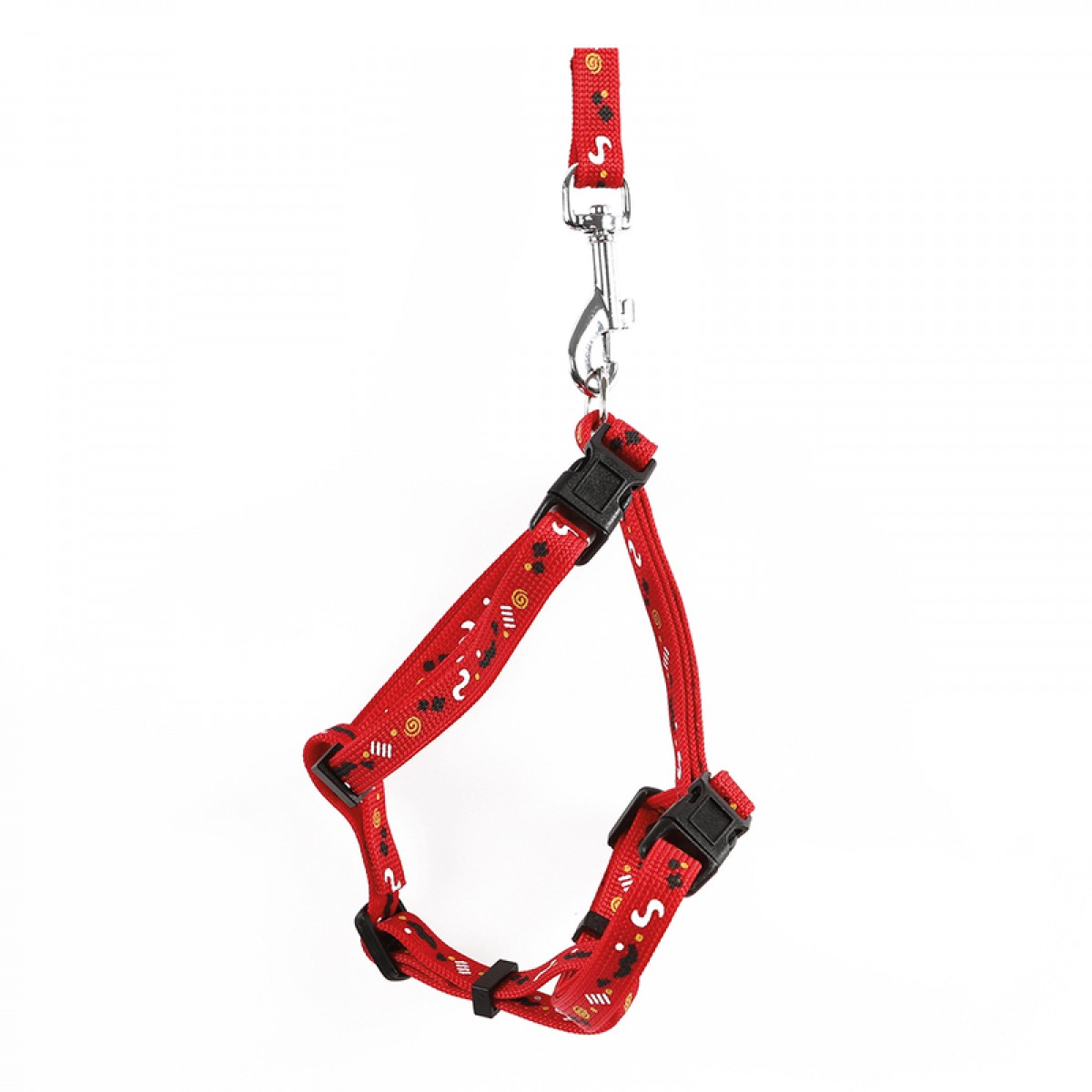 Fresh Look at M Pets Catogo Cat Harness Leash Set Red 6953182738831
