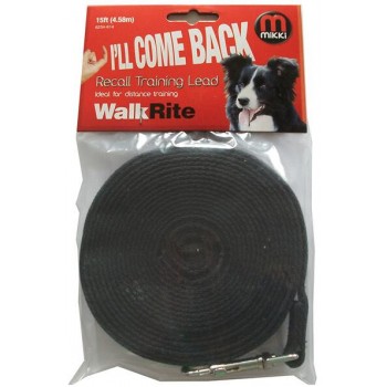 MIKKI RECALL TRAINING LEAD ( 6FT- 1.82 M ) FOR DOG