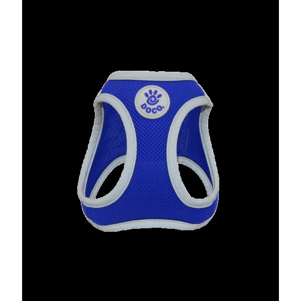 DOCO V-NECK REFLECTIVE HARNESS FOR DOG ( XS NAVY BLUE )