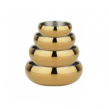 PADO DOUBLE WALL BOWL GOLD ( 12 CM ) PADO DOUBLE WALL BOWL GOLD ( 12 CM )