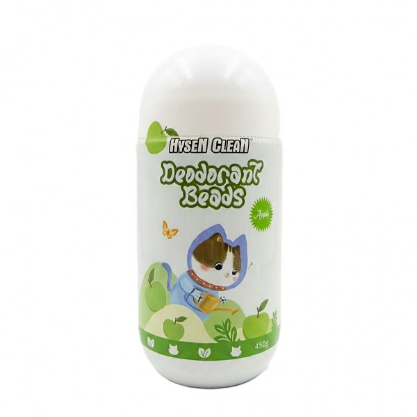 Hysen Clean Cat Litter Deodorant Beads - 450g Apple