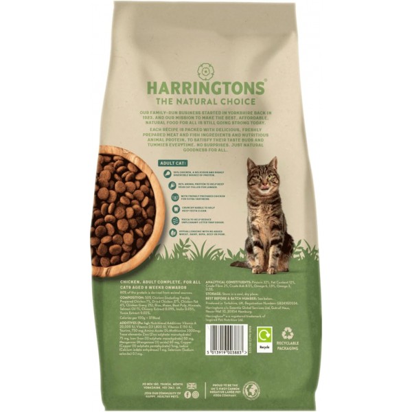 Harringtons Complete Chicken Adult Cat Food( 2kg )