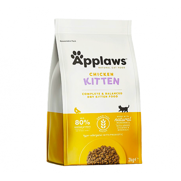 Applaws Chicken Dry Kitten Food(2kg) For Cat