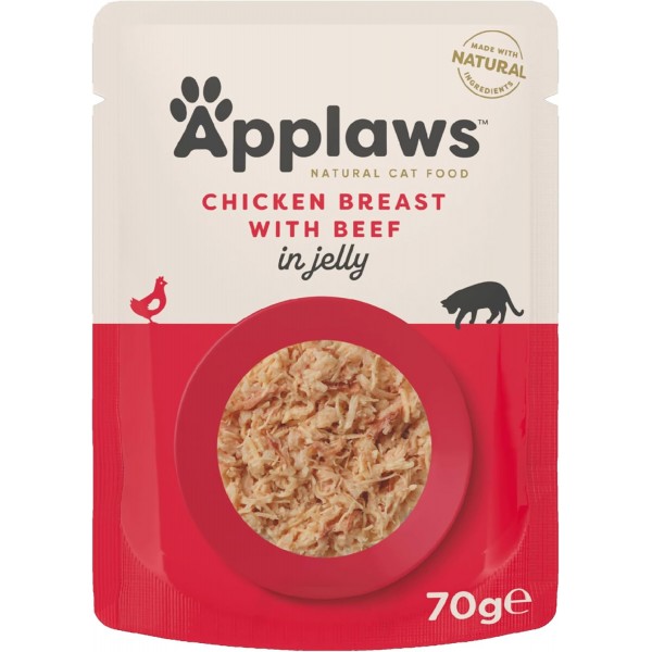 Applaws Cat Chicken with Beef Jelly(70g) For Cat