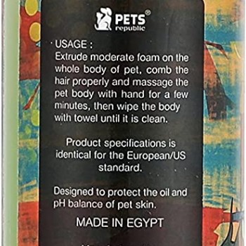 Pets Republic Foam Dry Shampoo With Figura(250ml)