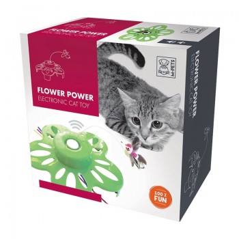 M-PETS Flower Power Electronic Cat Toy(25cm) M-PETS Flower Power Electronic Cat Toy(25cm)