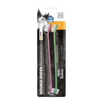 M-PETS Double Ended Toothbrush(Ppsilk 2pcs) M-PETS Double Ended Toothbrush(Ppsilk 2pcs)