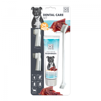 M-PETS Beef Flavor Toothpaste Kit for dog (100g) M-PETS Beef Flavor Toothpaste Kit for dog (100g)
