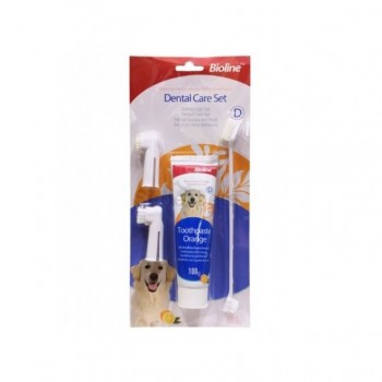 BIOLINE DENTAL CARE SET ORANGE FLAVOR BIOLINE DENTAL CARE SET ORANGE FLAVOR