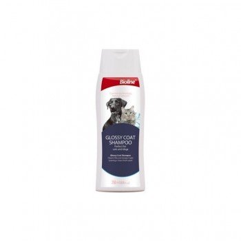 BIOLINE GLOSSY COAT SHAMPOO ( 250 ML ) For Cat & Dog BIOLINE GLOSSY COAT SHAMPOO ( 250 ML ) For Cat & Dog