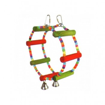 VanPet Wheel Type Toy with Bell (25x7.5cm) for bird VanPet Wheel Type Toy with Bell (25x7.5cm) for bird