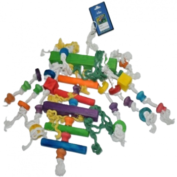 VanPet Bird Toy Natural And Clean - (50x20 Cm)