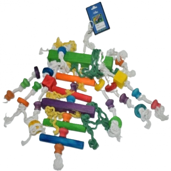 VanPet Bird Toy Natural And Clean - (50x20 Cm)