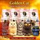 Golden Cat Beef Adult Dry Cat Food 3kg x 4 Bags (12kg Total) – High Protein 29% Complete & Balanced Nutrition for Adult Cats – Premium EU Standard Cat Food with Taurine, Vitamins & Minerals for Healthy Digestion, Coat & Bones