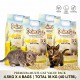 PrimeCat Tofu Clumping Cat Litter Sweet Milk Scent 18kg (40L) – 4 x 10L Bags Premium Natural Flushable Cat Litter Plant Based Soy Fiber Dust Free Fast Clumping Strong Odor Control Safe for Kittens & Cats Multi Cat Homes Eco Friendly Biodegradable