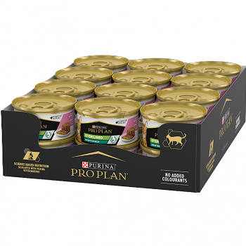 Purina PRO PLAN Sterilised Maintenance Wet Cat Food Salmon & Tuna Terrine 24 x 85g | Complete Balanced Nutrition for Adult Neutered Cats | High Digestibility, Urinary Health Support