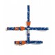 ZEE CAT Phantom Harness & Leash Set ( BLUE )