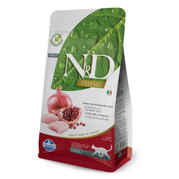Farmina N&D Grain Free Chicken & Pomegranate Adult cat(1.5kg) Farmina N&D Grain Free Chicken & Pomegranate Adult cat(1.5kg)