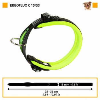 Ferplast Dog Collar With Soft Padding Green(Xs)