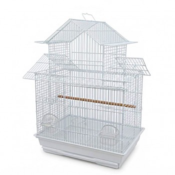 Dayang Bird Cage 605A (Medium) – Premium Metal Bird Cage for Cockatiels, Lovebirds & Small Parrots | 52cm x 43cm x 68cm Spacious Aviary with 5-Door Access System, Removable Cleaning Tray, Durable & Easy-Clean Bird Habitat for Indoor Use