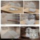 Dayang Bird Cage 605A (Medium) – Premium Metal Bird Cage for Cockatiels, Lovebirds & Small Parrots | 52cm x 43cm x 68cm Spacious Aviary with 5-Door Access System, Removable Cleaning Tray, Durable & Easy-Clean Bird Habitat for Indoor Use