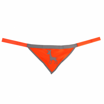 ALCOTT VISIBILITY DOG BANDANA (  MEDIUM - NEON ORANGE ) ALCOTT VISIBILITY DOG BANDANA (  MEDIUM - NEON ORANGE )