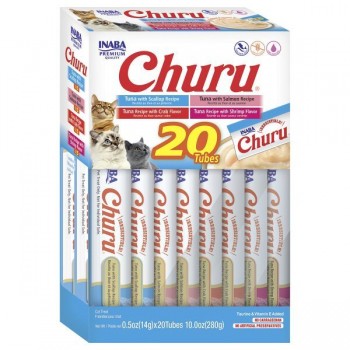 Churu Seafood Variety (20PCS) For Cat