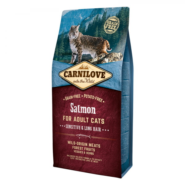 Carnilove Salmon For Adult Cats ( 6kg ) Carnilove Salmon For Adult Cats ( 6kg )
