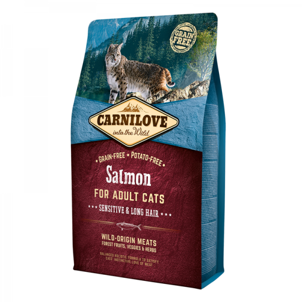 Carnilove Salmon For Adult Cats ( 2kg ) Carnilove Salmon For Adult Cats ( 2kg )