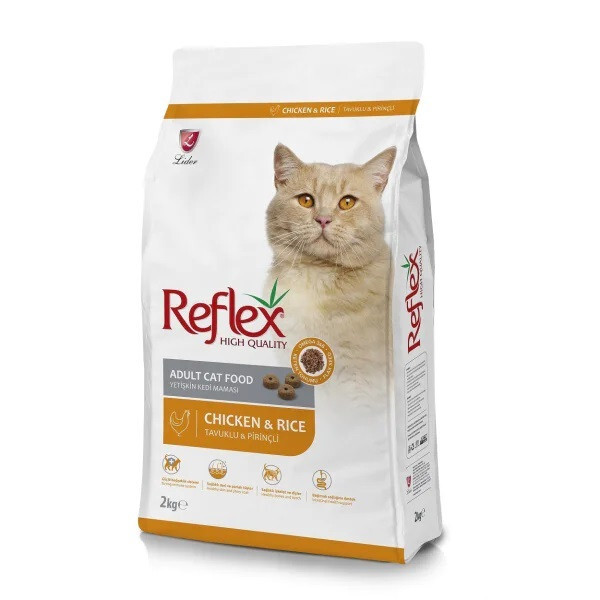 Reflex Chicken & Rice Adult Cat Food (2 Kg) Reflex Chicken & Rice Adult Cat Food (2 Kg)