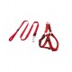 DOCO NYLON HARNESS FOR DOG ( LARGE RED )