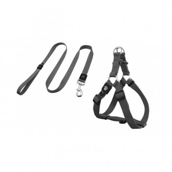DOCO NYLON HARNESS for dog ( LARGE GRAY )