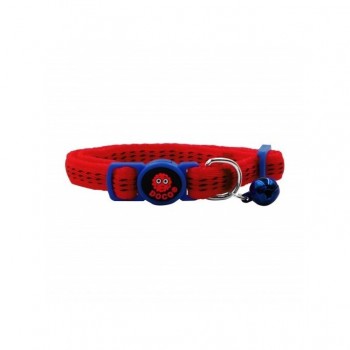 DOCO FURBALL CAT COLLAR ( RED & BLUE ) For Cat & Small Dog DOCO FURBALL CAT COLLAR ( RED & BLUE ) For Cat & Small Dog