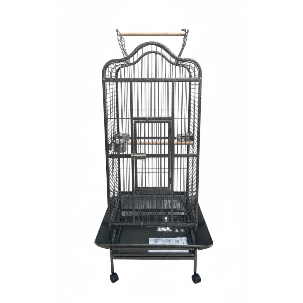 Picture Idea: Large Tropical Bird Cage With Rolling Stand