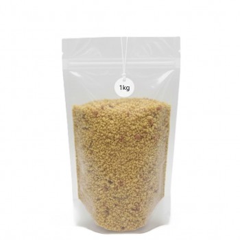 Deli Nature Egg Food for Large Parakeets & Parrots – Moist/Fat Formula (1kg Bag) | High-Protein Supplement for Breeding, Growth, Molting & Vitality | Ready-to-Use Premium Egg Mix