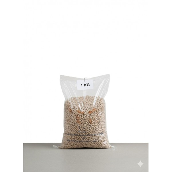 Natural High-Fibre Complete Rabbit Pellets – 1kg Bag | Balanced Daily Nutrition with Vitamins, Minerals & Probiotics | Alfalfa, Grass, Linseed & Mint Formula for Adult, Breeding, Show, Lactating & Growing Rabbits