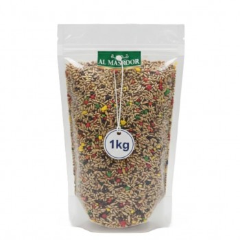 Mixed Canary & Finch Food – Premium Seed Mix 1kg | Complete Nutrition with Vitamins & Minerals | Witte Molen Quality for Canaries, Finches, Budgies, Lovebirds, Parrotlets, Cockatiels, Quails & Small Animals