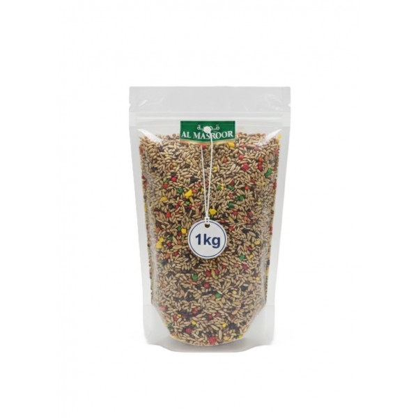 Mixed Canary & Finch Food – Premium Seed Mix 1kg | Complete Nutrition with Vitamins & Minerals | Witte Molen Quality for Canaries, Finches, Budgies, Lovebirds, Parrotlets, Cockatiels, Quails & Small Animals