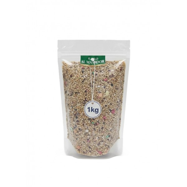 Premium Bird Food Seed Mix – Budgies, Parakeets, Zebra Finches, Lovebirds, Canaries, Cockatiels & Small Parrots – 1 kg Bulk Bag