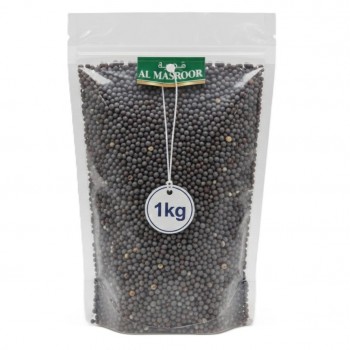 Premium Black Mustard Seeds for Birds – High-Energy Seed for Finches, Parrots, Pigeons & Poultry – Natural Bird Food Supplement -1kg Bag