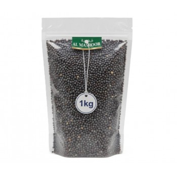 Premium Black Mustard Seeds for Birds – High-Energy Seed for Finches, Parrots, Pigeons & Poultry – Natural Bird Food Supplement -1kg Bag