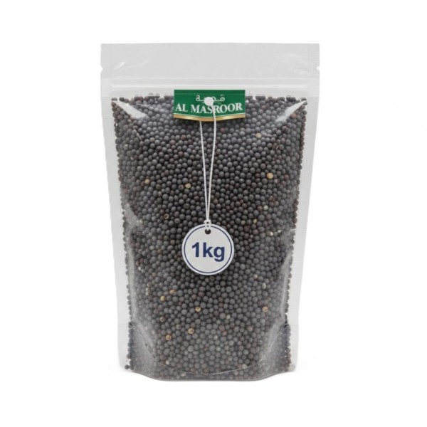 Premium Black Mustard Seeds for Birds – High-Energy Seed for Finches, Parrots, Pigeons & Poultry – Natural Bird Food Supplement -1kg Bag